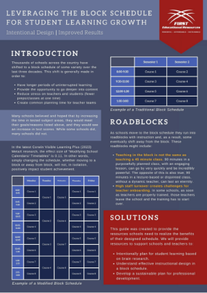 Leveraging the Block Schedule for Student Learning Growth book cover